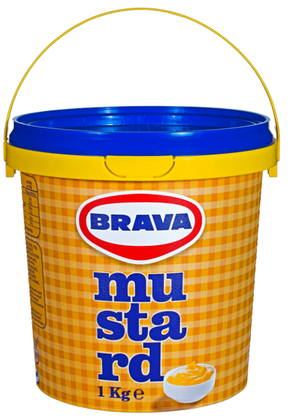 BRAVA μουστάρδα απαλή 1kg