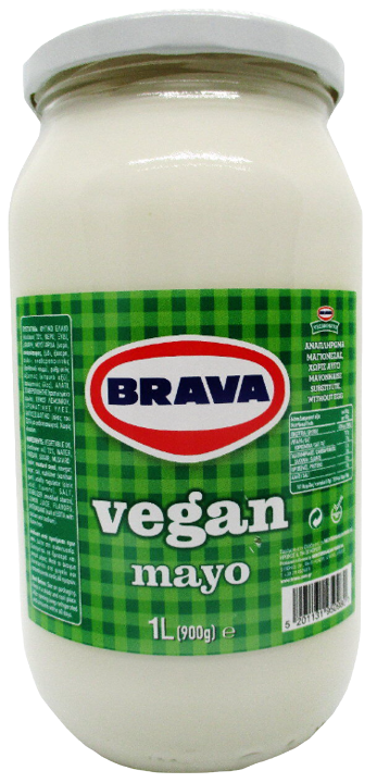 BRAVA μαγιονέζα vegan 1lt
