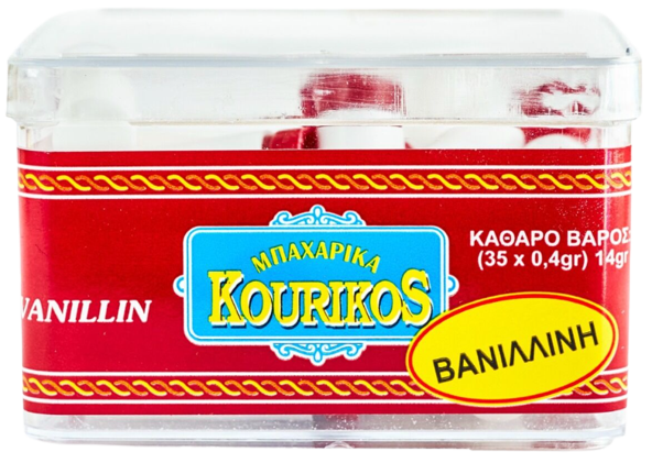 KOURIKOS βανιλίνη κασετίνα 35x0,4gr