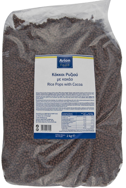 ARION Food δημητριακά κόκκοι ρυζιού με κακάο 2kg