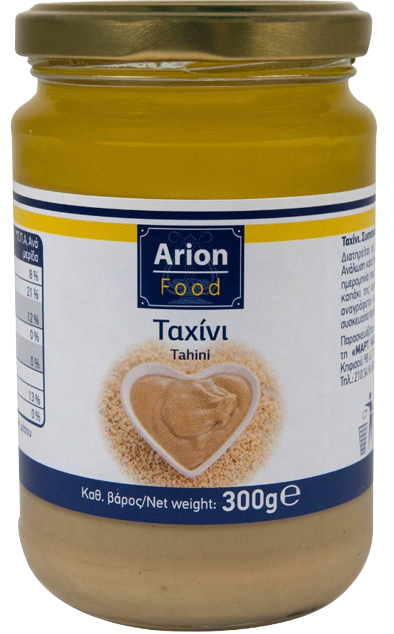 ARION Food ταχίνι χωρίς γλουτένη βάζο 300gr
