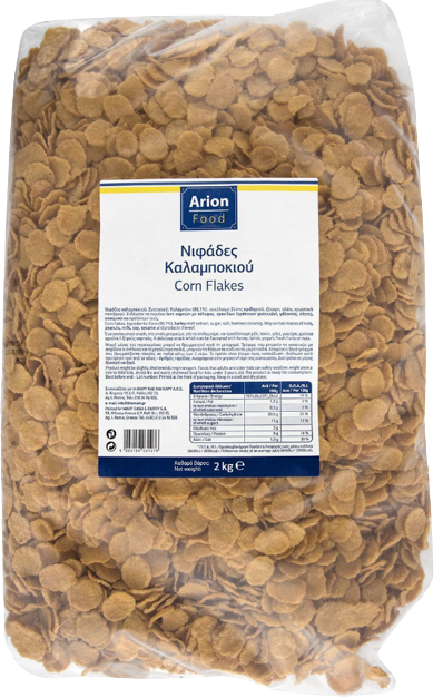 ARION Food δημητριακά νιφάδες καλαμποκιού 2kg