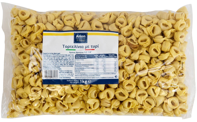 ARION Food τορτελίνια με τυρί 1kg