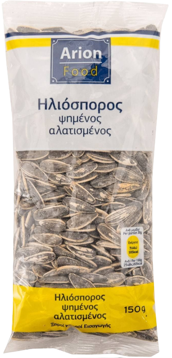 ARION Food ηλιόσπορος ψημένος αλατισμένος 150gr