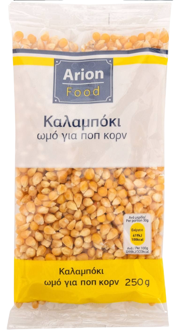 ARION Food καλαμπόκι ωμό ποπ κορν 250gr