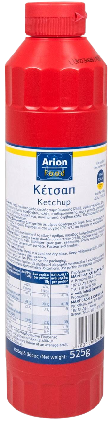 ARION Food ketchup 525gr