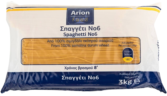 ARION Food σπαγγέτι No6 3kg