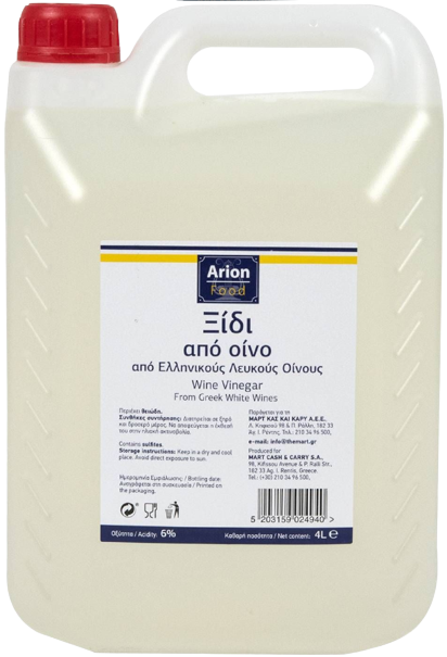 ARION Food ξύδι λευκό 4lt