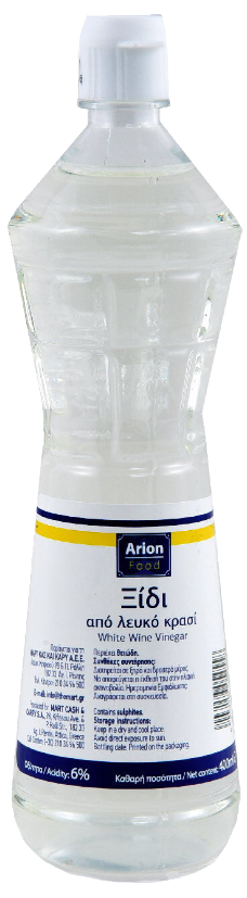 ARION Food ξύδι από λευκό κρασί 400ml