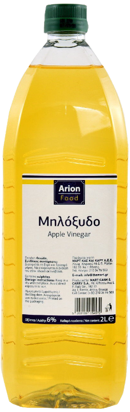 ARION Food μηλόξυδο 2lt
