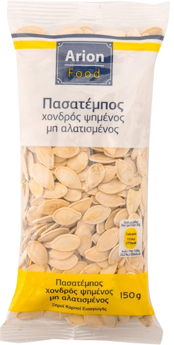 ARION Food πασατέμπος χονδρός ψημένος ανάλατος 150gr