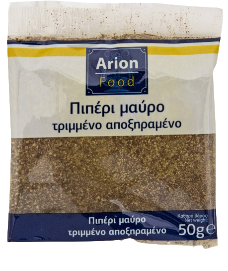 ARION Food πιπέρι μάυρο τριμμένο αποξηραμένο 50gr