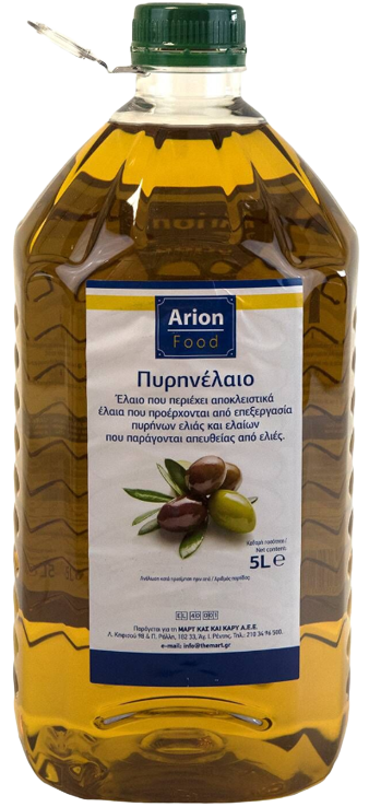 ARION Food πυρηνέλαιο 5lt