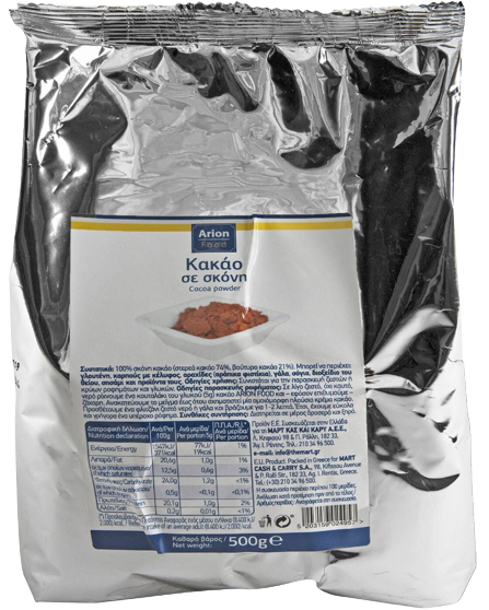 ARION Food ρόφημα κακάο 500gr