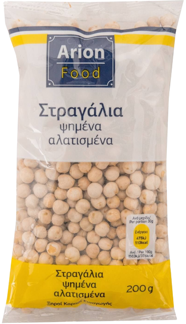 ARION Food στραγάλια ψημένα αλατισμένα 200gr