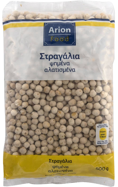 ARION Food στραγάλια ψημένα αλατισμένα 500gr