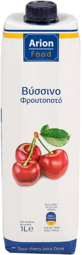 ARION Food φρουτοποτό βύσσινο 1lt