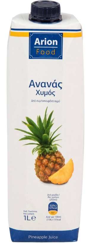 ARION Food χυμός ανανά 1lt