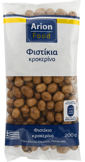 ARION Food φυστίκια κροκερίνο 200gr