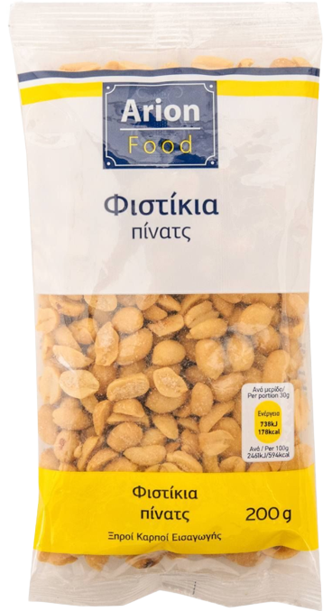 ARION Food φυστίκια πίνατς 200gr