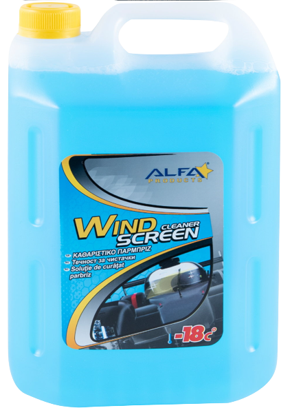 ALFA windscreen καθαριστικό παρμπρίζ -18 βαθμούς 4lt