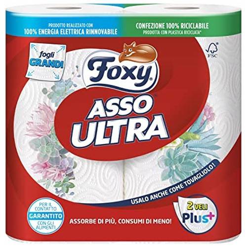FOXY Asso ultra χαρτί κουζίνας 2x255gr