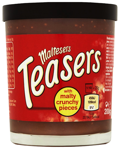 MALTESERS άλειμμα από σοκολατένια κουφετάκια γάλακτος 200gr