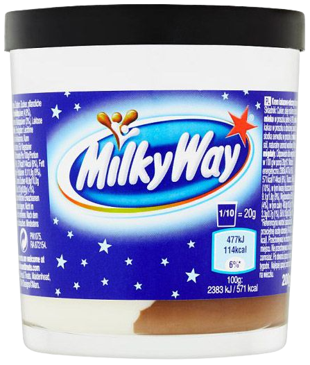 MILKY WAY άλειμμα με γεύση κρέμα κακάο 200gr