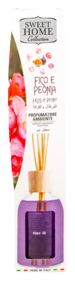 SWEET HOME αρωματικό χώρου με sticks σύκο και παιώνια 100ml