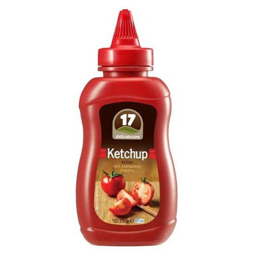 17 Delicatessen ketchup 250gr