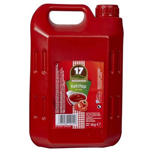 17 Delicatessen ketchup 4kg