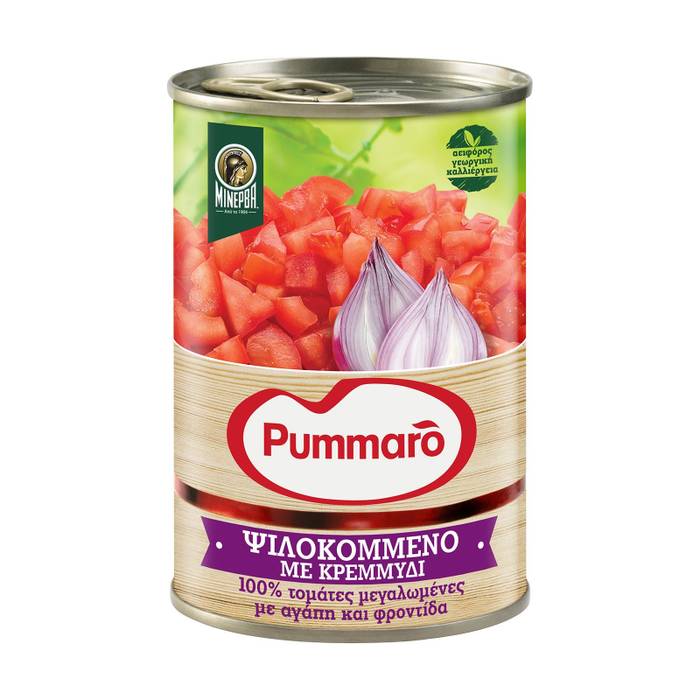 PUMMARO ψιλοκομμένη ντομάτα με κρεμμύδι 400gr