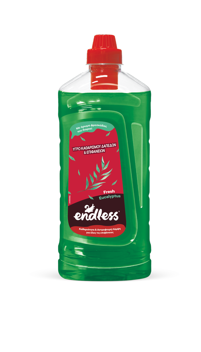 ENDLESS υγρό καθαριστικό πατώματος με ευκάλυπτο 1lt