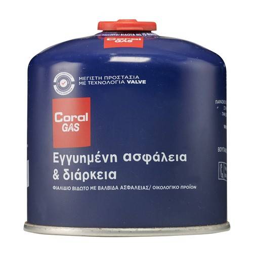 CORAL GAS φιαλάκι με βαλβίδα 500gr