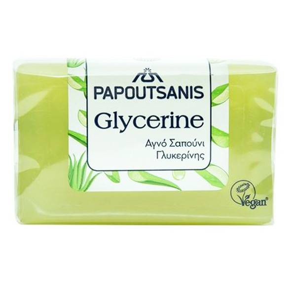 ΠΑΠΟΥΤΣΑΝΗΣ σαπούνι γλυκερίνης πράσινο 125gr