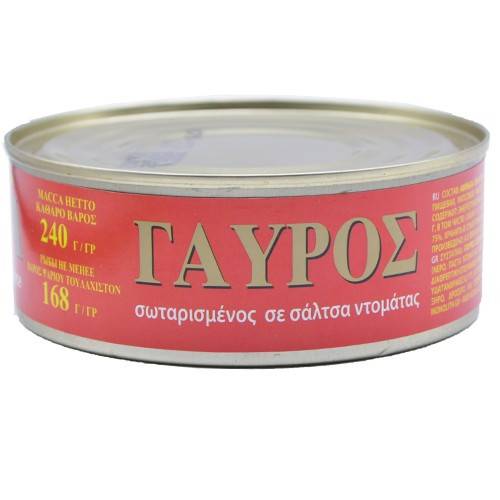 BRIVAIS VILNIS γαύρος σε σάλτσα τομάτας 240gr