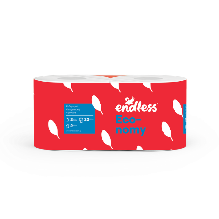 ENDLESS χαρτί υγείας economy 2φυλλο 2x65gr