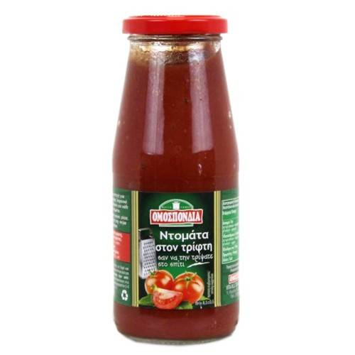 ΟΜΟΣΠΟΝΔΙΑ τομάτα τριμμένη 420gr