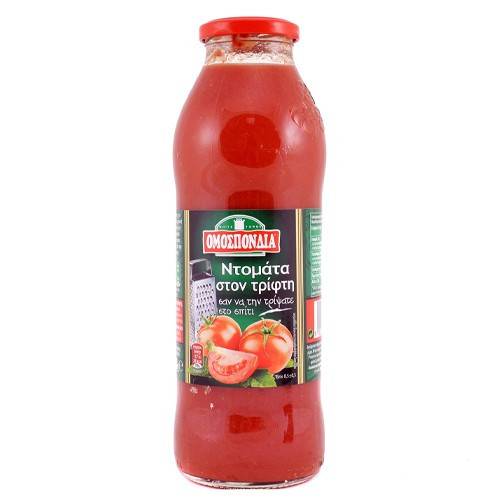 ΟΜΟΣΠΟΝΔΙΑ τομάτα τριμμένη 690gr