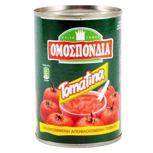 ΟΜΟΣΠΟΝΔΙΑ tomatina τοματάκι ψιλοκομμένο αποφλοιωμένο 400gr