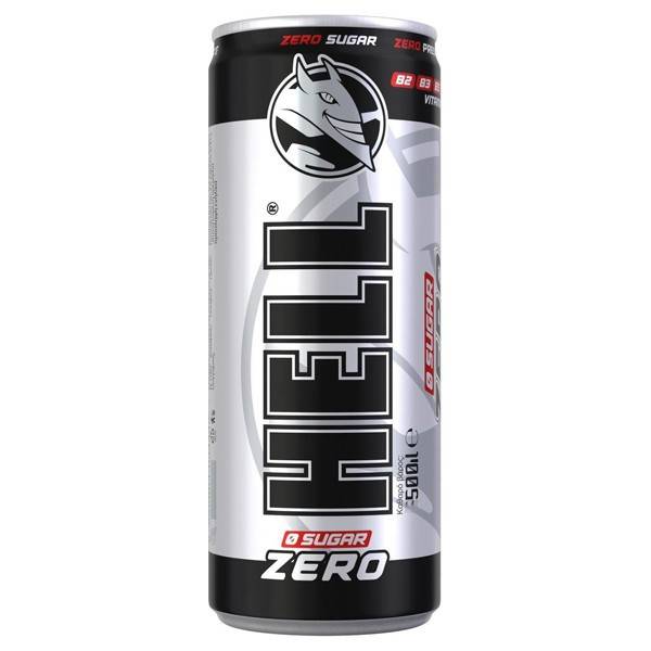 HELL ενεργειακό ποτό Zero χωρίς ζάχαρη 500ml
