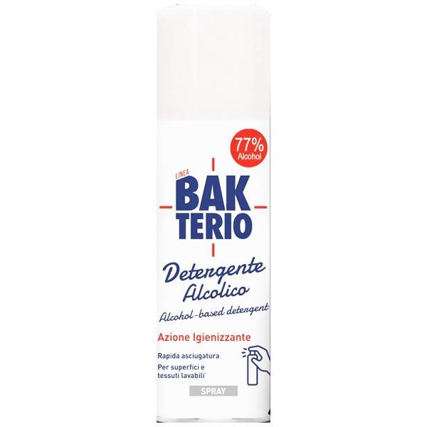 BAKTERIO αντισηπτικό spray επιφανειών με 77% αλκοόλ 150ml
