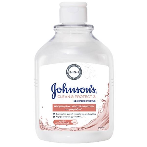 JOHNSON'S κρεμοσάπουνο αμύγδαλο 500ml