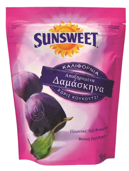 SUNSWEET αποξηραμένα δαμάσκηνα 250gr