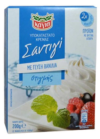 ΚΑΓΙΑ σαντιγύ στιγμής βανίλιας 200gr