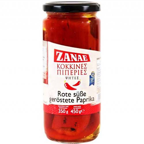 ΖΑΝΑΕ κόκκινες ψητές πιπεριές 450gr