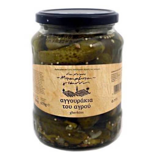 ΜΠΑΡΜΠΑ ΓΙΑΝΝΗΣ αγγουράκια του αγρού 670gr