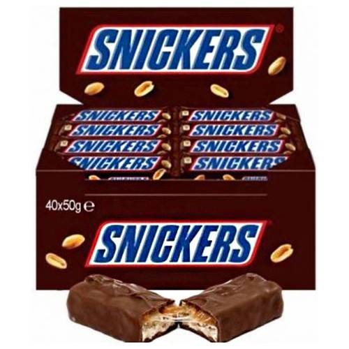 SNICKERS σοκολάτα 40x50gr