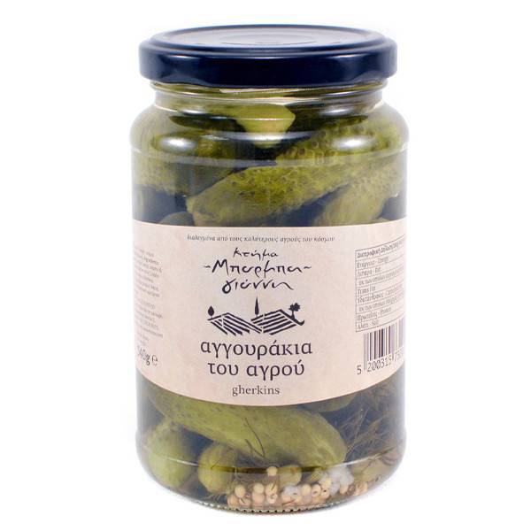 ΜΠΑΡΜΠΑ ΓΙΑΝΝΗΣ αγγουράκια 340gr