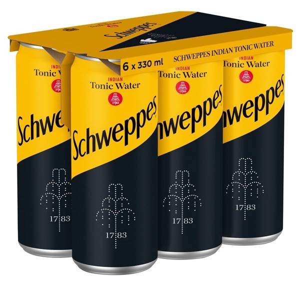 SCHWEPPES αναψυκτικό tonic water 6x330ml